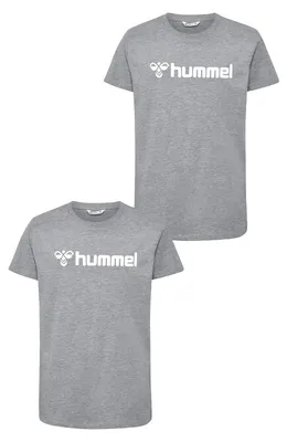 Produktbild von hummel  2er-SET T-Shirt mit Logo aus Baumwolle Größe: 140