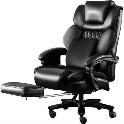 Image de Siège de bureau - Chaise de bureau - Siège de travail - Fauteuil gamer - Chaise - Ergonomique - Capacité de charge : 230 kg
