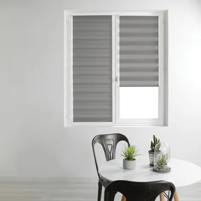 Obrázek produktu pro Dvojitá roleta 60 x 180 cm Yami Tmavě šedá