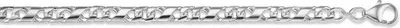 Image de Bracelet Dollarkette 5,40 mm 925/-argent blanc