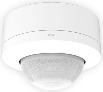 Produktbild von M42LR Bewegungsmelder, 230 V, 1 Kanal, 32 - 37 m, 360°, für Aufputzmontage, weiß