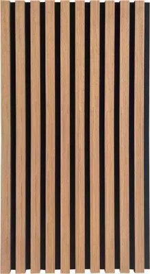Produktbild von HOME DELUXE - Akustikpaneel SONIC Oiled Oak - 1 Paneel, Holz aus MDF, Filz aus Polyester, auf- und nebeneinader platzierbar I Schallschutzpaneel Akustikplatten Wandpaneel