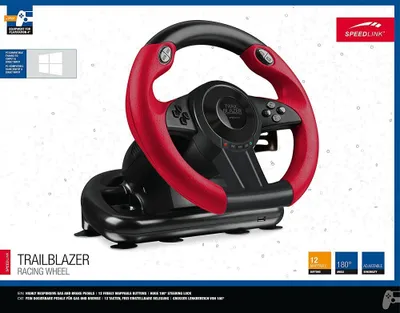 Produktbild von Speedlink Gaming-Lenkrad Trailblazer Racing Wheel