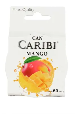 Produktbild von Autoduft Mango mit langanhaltendem, fruchtigem Aroma und Geruchsneutralisierung