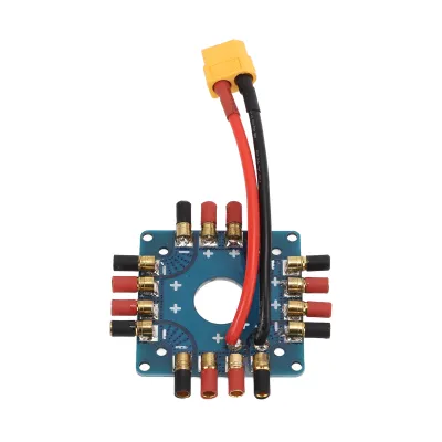 Obrázek produktu pro Napájecí distribuční deska ESC, deska pro připojení napájení, distribuční deska napájení, deska pro připojení napájení ESC, distribuční deska napájení s konektorem XT60, distribuční deska napájení pro RC dron