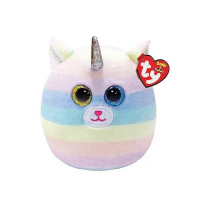 Produktbild von Ty Squish A Boo Knuffelkussen Kat Heather 8 Cm