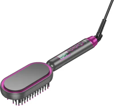 Image de HOCO Lisseur avec peigne avec présentoir HP44 rouge rose