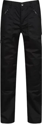 Produktbild von Regatta TRJ600 | Herren Pro Action Trouser Arbeitshose - Farbe: Black - Größe: 32/33