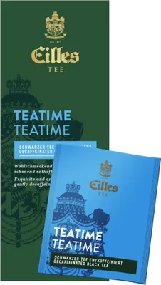 Produktbild von EILLES TEE Deluxe TEATIME Entkoffeiniert, 25er Box