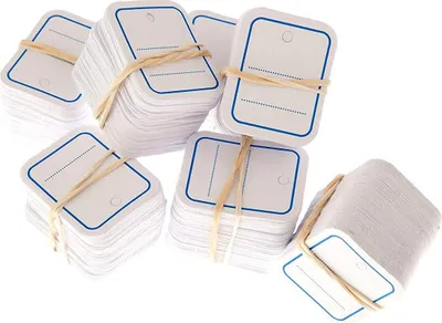 Produktbild von agipa Stückwarenanhänger 30 x 37 mm gelocht liniert 1.000 Anhänger