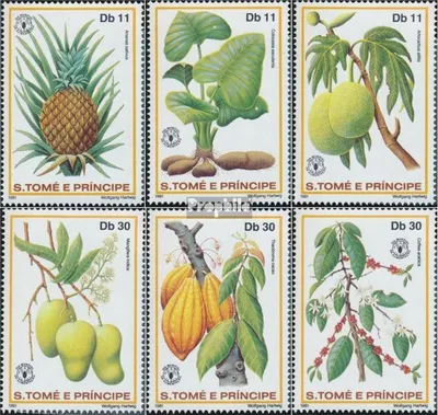 Produktbild von Briefmarken Sao Tome e Principe 1981 Mi 744A-749A (kompl.Ausg.) postfrisch Welternährungstag