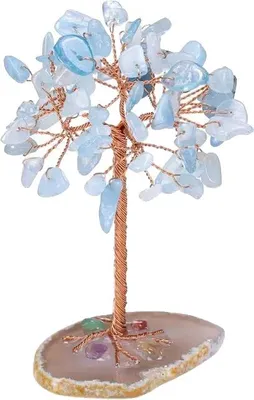 Productafbeelding van Kristalboom, natuurlijke materialen, decoratief woonaccessoire, lanshu