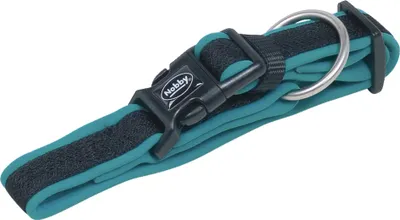 Obrázek produktu pro NOBBY Síťovaný límec Preno, tyrkysová, L-XL, D: 50-65 cm, Š: 25/35 mm