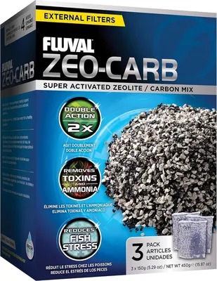 Obrázok produktu pre Fluval Zeo Carb filtračné médium 3x150 g