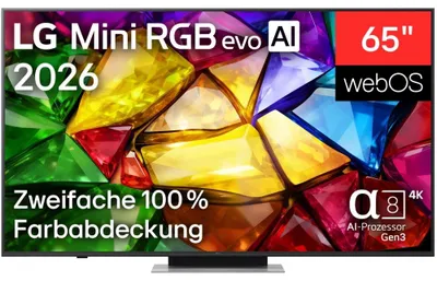 Image de LG 65MRGB87B9B, 165,1 cm (65 pouces), 3840 x 2160 pixels, 4K Ultra HD, Smart TV, Wi-Fi, noir