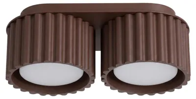 Produktbild von Plafond AURA 2 braun Gx53 2xGx53 10W Aluminium 8x10x21cm Sollux Lighting