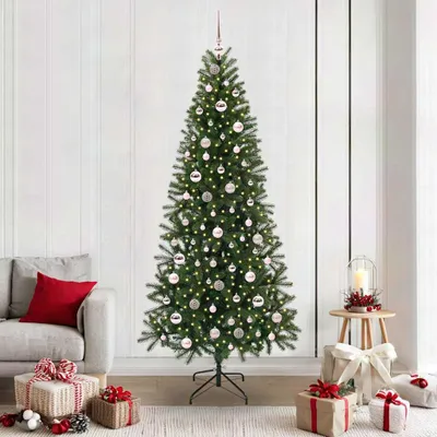 Immagine prodotto di Maison Exclusive - Albero di Natale artificiale, verde, 210 cm, realizzato in PE e PVC