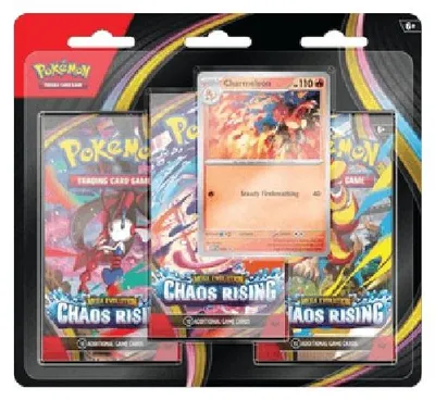 Image de Pokemon Chaos Rising: Charmeleon 3-Pack Blister