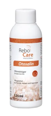 Zdjęcie produktu dla reboVet ReboCare Otosalin – płyn do czyszczenia uszu 125 ml | Zwierzęta domowe | Kanał słuchowy