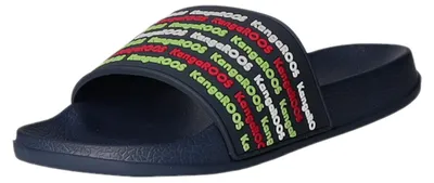 Produktbild von KangaROOS K-Slide Idol Pantolette Blau aus Gummi, flexibel, wasserabweisend