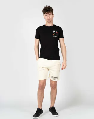 Image de T-shirt Iceberg - F0106301 - Noir- Taille : M(EU)