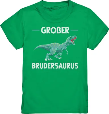 Produktbild von Trex Großer Bruder Shirt – Kelly Green / 110/116 (5-6)