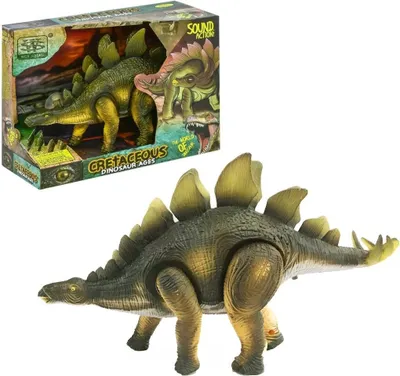 Obrázok produktu pre Dinozaur stegozaur na baterie - Trifox