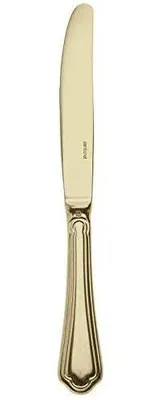 Obrázek produktu pro Sambonet Filet Toiras Diamond Edelst./PVD Weißgold Tafelmesser Vh. S0187-S00597-S0584 52956P11