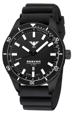 Produktbild von KHS - KHS.SEEBS.DB - Armbanduhr - Herren - Quarz - Seeker Black Steel