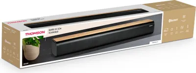 Productafbeelding van Thomson SB402BT, 200 W, Geschikt voor films, muziek en spraak, 200 W, Zwart, Hout, Draadloos, 185 mm