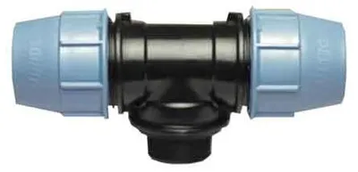 Obrázok produktu pre Unidelta PP T-kus 90° s vonkajším závitom 40 mm x 1 1/4" x 40 mm