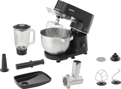 Immagine prodotto di Gorenje | Kitchen Machine | MMC1000SCB | 1000 W | Number of speeds 12 | Bowl capacity 6 L
