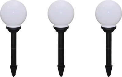 Produktbild von vidaXL Wegeleuchten 6 Stk. LED 20 cm mit Erdspieß