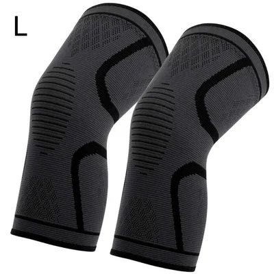 Produktbild von Kompression Kniebandage Männer & Damen, Sport Knieschoner, Kniestütze, Medizinischer Knieschützer(L)