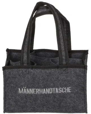Image de Sac à main pour homme Sac à provisions pour 6 bouteilles Sac à bière Sac de transport Fête