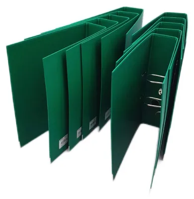 Produktbild von Donau Premium Ordner Breit 10er PackDIN A4 7,5 cm 10 StückGrünKunststoffbezug