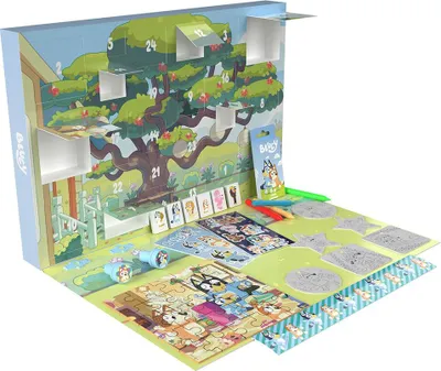 Obrázek produktu pro Bluey Adventní kalendář Pestrobarevný Pestrobarevný Jedna velikost