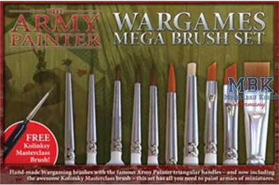 Produktbild von ARMYPAINTER APST5113 The Army Painter: Mega Brush Set - Pinsel Set