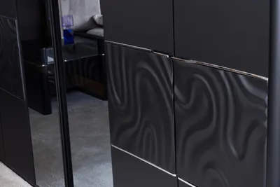 Produktbild von Schlafzimmer Set Komplett Bett + 2x Nachttische + Kleiderschrank 4tlg.