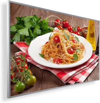 Produktbild von Bild-Infrarotheizung ? Tolle Motive ? überhitzungsschutz ? inkl. Thermostat ? 130W ? Motiv: 175. Spaghetti