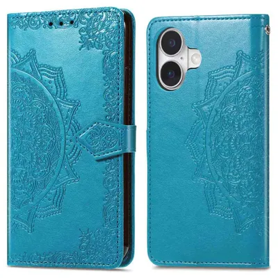 Obrázok produktu pre imoshion Mandala knižnica pre Apple iPhone 17 - Tyrkysová