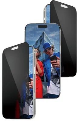 Productafbeelding van PanzerGlass Ultra Wide Fit FastFit in-a-box Privacy Screenprotector voor de Apple iPhone 17 Pro Max