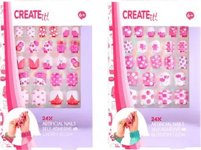 Produktbild von Canenco Create it! Künstliche Fingernägel, selbstklebend Verpackung B (VE 12) 884534BV1