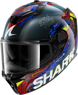 Produktbild von Shark Spartan GT Pro Carbon Speed-VIB Helm, carbon/blau/rot, M (57/58)