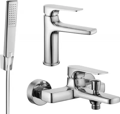 Produktbild von Mexen Lynx R72 Badewannenset, Chrom - 745903R72-00