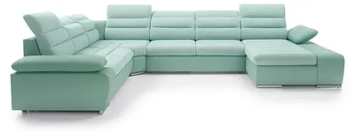 Zdjęcie produktu dla Narożnik do salonu Narożnik w kształcie litery U z funkcją spania Sofa Kanapa