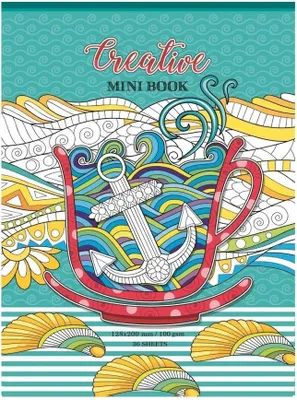 Obrázek produktu pro Kolorowanka antystresowa 126 x 200 mm, 36 stron Morska
