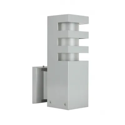 Immagine prodotto di Lampada da parete in alluminio per esterni 1xE27 argento IP54 SU-MA RADO RADO K AL