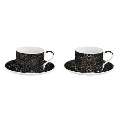 Image de Coffret 2 Tasses Céleste Design Céleste, Porcelaine Fine - Easy Life
