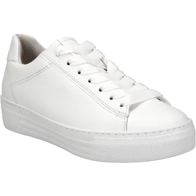 Produktbild von Gabor Sneaker 460.50, Glattleder, Weiß, Damen